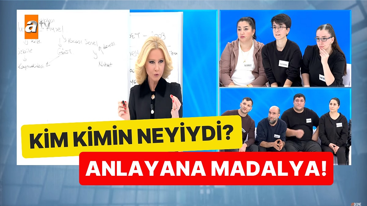 Anlayana Madalya Verilmeli: Müge Anlı&apos;daki Akrabalık İlişkisi Paradoksu Beyninizi Yakacak!