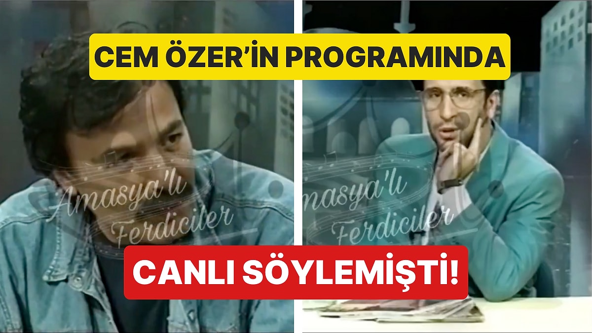 Ferdi Tayfur’dan Sevenlerine Miras Kaldı: Cem Özer&apos;in Programında ‘Emmoğlu’nu İlk Kez Canlı Söylediği Anlar