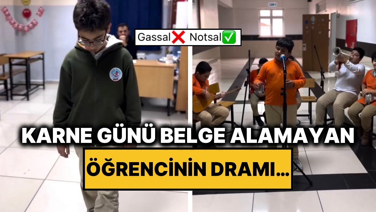 Karne Günü Belge Alamayan Öğrencinin Dramıyla Gassal Dizisine Harika Parodi