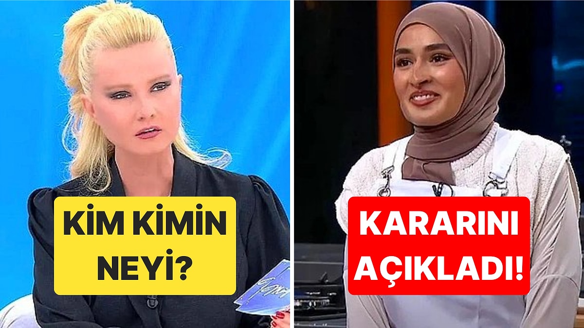 Müge Anlı&apos;daki Akrabalık Paradoksundan MasterChef Beyza&apos;ya Televizyon Dünyasında Bugün Yaşananlar