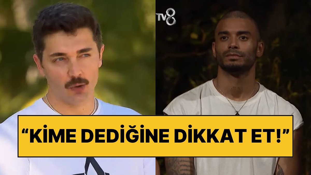 Temas Var mı? Survivor&apos;da Daha İlk Haftadan Gerginlik Arttı Yusuf ve Efecan Birbirine Girdi!