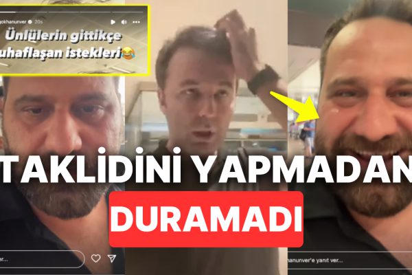 Fenomen Gökhan Ünver’in Uçağa Alınmadığı İçin İsyan Eden Mehmet Akif Ersoy Taklidi Kahkahalara Boğdu