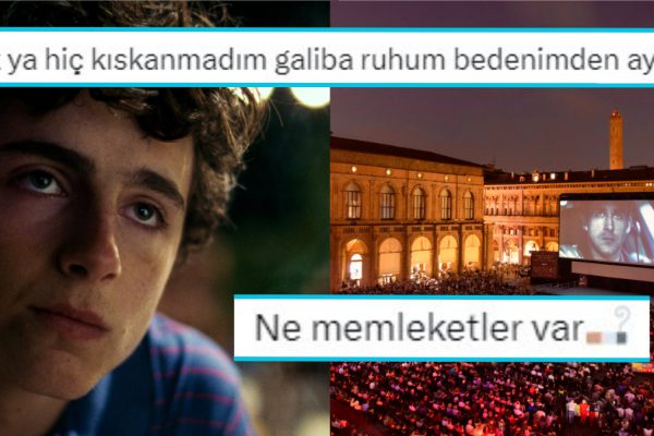 İtalya’da Açık Hava Sinemasındaki Atmosfer Twitter Kullanıcılarını Uzak Hayallere Daldırdı